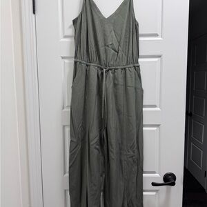 lululemon athletica Sage Green Jumpsuit